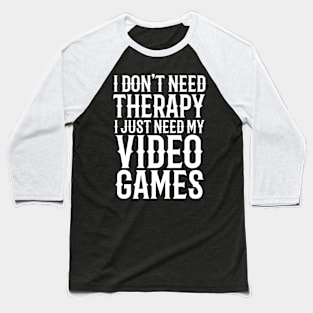 Gaming Therapy Baseball T-Shirt